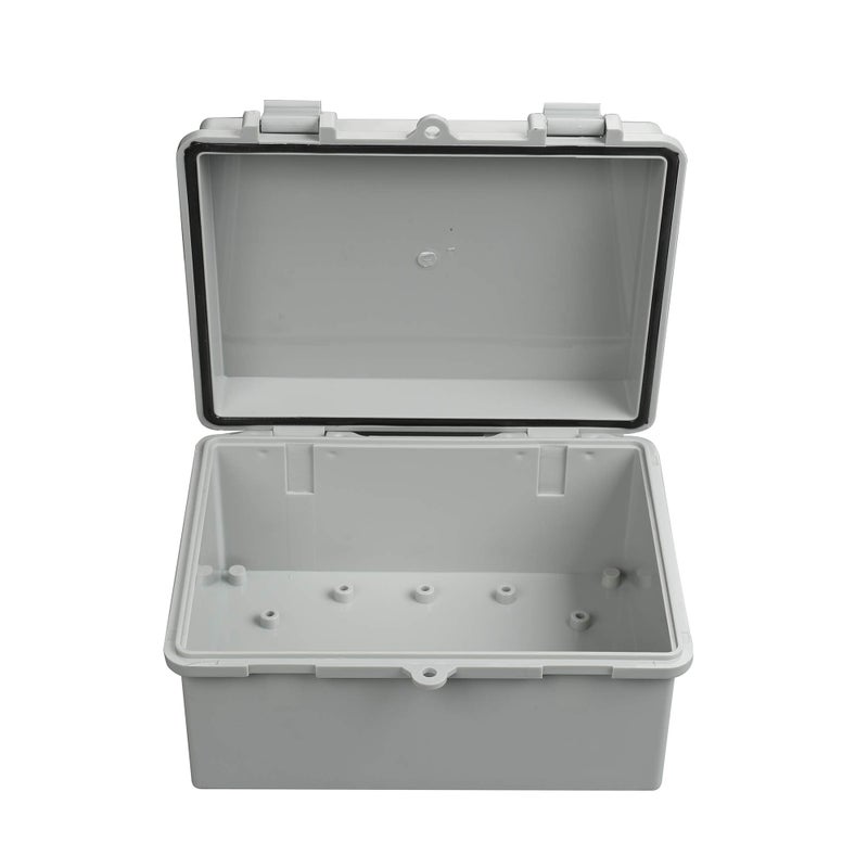 CrocSee ABS Plastic Dustproof Waterproof IP65 Junction Box Universal Durable Electrical Project Enclosure with Lock (8.6"x6.7"x4.3") - Image 3